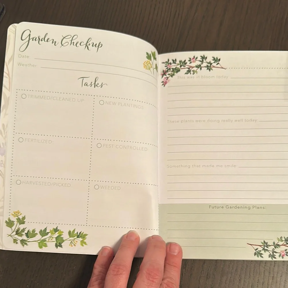 Kelly Green From the Garden Guided Journal